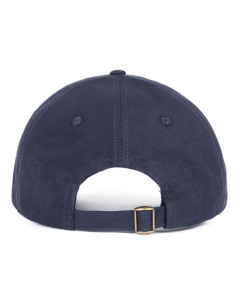 Small Baseball Cap for Adults - Navy Blue, Adjustable Unstructured Dad Hat (55-57cm), For Men & Women