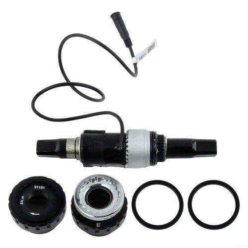 Torque Center Axle Sensor for Bafang Electric Bike Power Assist,73Mm Bottom Bracket 148Mm Total Length,6-Pin Cable Steel Construction