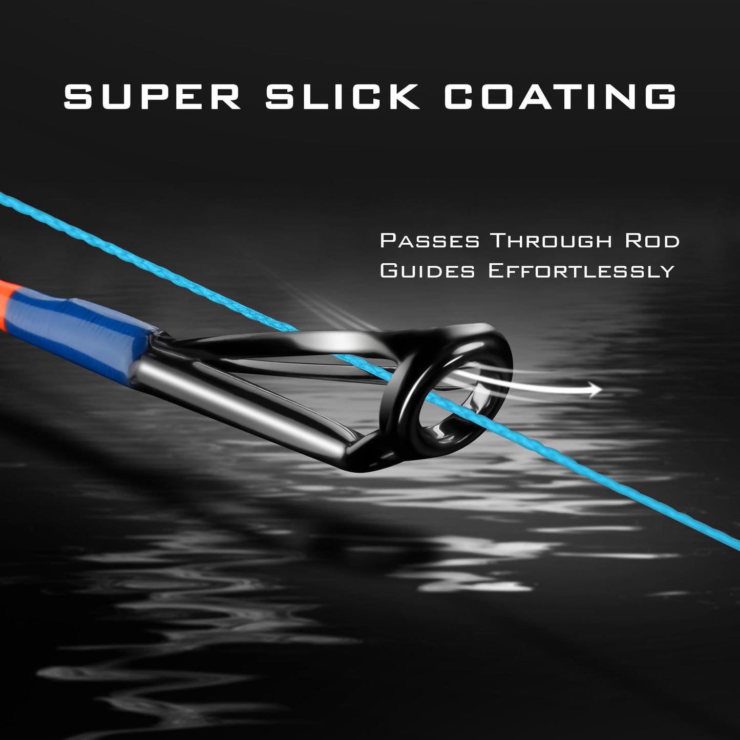KastKing Superpower Braided Fishing Line, Sky Blue, 40 LB, 300+27 Yds