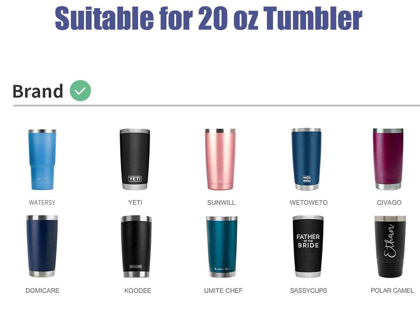 20 oz Tumbler Lids, 2 Pack Spillproof Splash Resistant Lid for Yeti,Beast,Juro,Ozark Trail,Atlin,Coffee Mug and More Cooler Cup,Covers for 20 Ounce Tumbler (Black, 20 OZ)