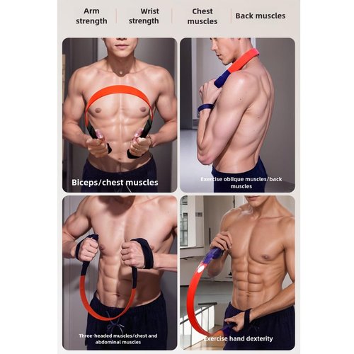 Power Twister Bar, Arm Workout Equipment, Chest Exerciser for Men Women, Upper Body Exercise for Chest, Shoulder, Forearm, Biceps and Arm Trainer arm Trainer for Men