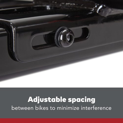 Yakima Tray Hitch Bike Rack, Rear Vehicle Bicycle Carrier w/ Tilting Tray & Adjustable Spacing for 2 Bikes, Fits 20 to 27.5 Inch Wheel Size, HoldUp 2”