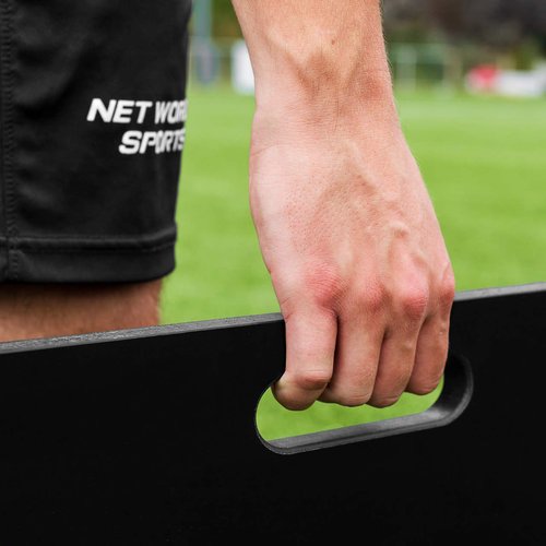 FORZA x METIS Interactive Soccer Rebound Boards with Reaction Lights | Enhance Passing Accuracy, Reaction Speed, and Field Awareness (8X Lights & 6X Boards, 39in x 24in)