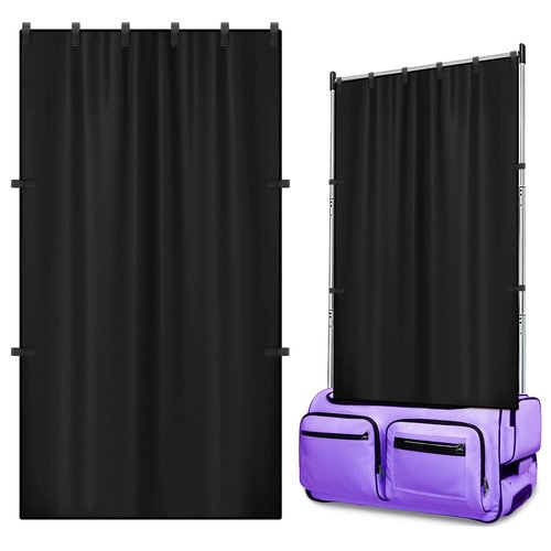 MOPHOEXII Privacy Curtain for Dance Bag,Portable Privacy Screen for Women Girl Competition Dance Bag,Changing Room for Rolling Dance Garment Bag Accessories,Camping 1 Pack