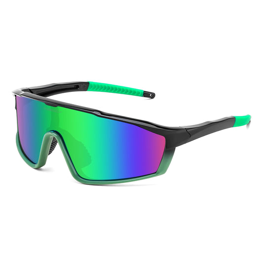 FEISEDY Kids Teens Baseball Polarized Sunglasses Lightweight TR90 Frame UV400 Sports Cycling Shades for Boys Girls B0186