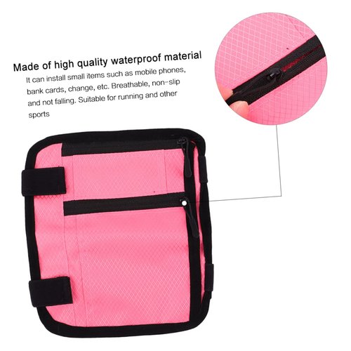 VILLFUL Sports Leg Bag Ankle Pouch for Outdoor Activities Lightweight Calf Phone Holder for Camping Hiking and Cycling for Mobile Phones and Cards Stylish Design