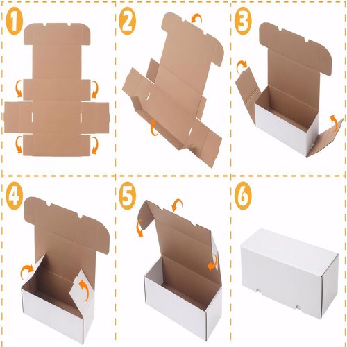 ZAYHENYOO Trading Card Storage Boxes 8 Pack Collectible Card Display Holder Trading Card Storage Cardboard Case Hold 4200 Cards