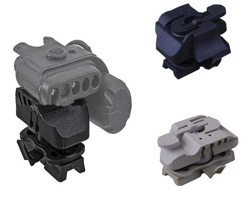 Paintball Equipment Emerson HL1-A Helmet Light Mount For:FAST Helmet (Black)