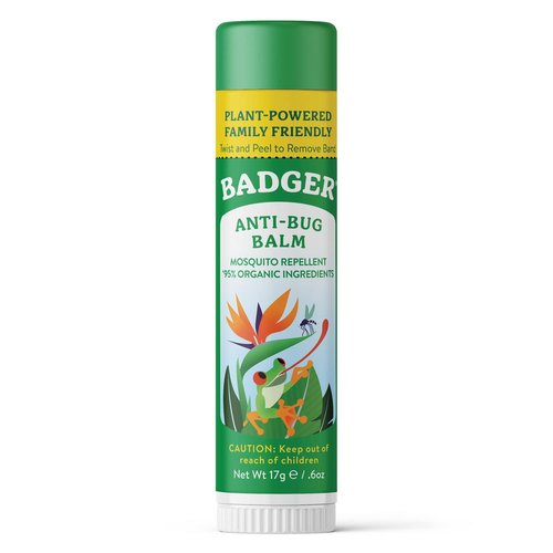 Badger Bug Repellent Stick, All Natural Mosquito Repellent with Citronella, Pleasant Smelling Insect Repellent Travel Size for Kids and Adults, 0.6 oz