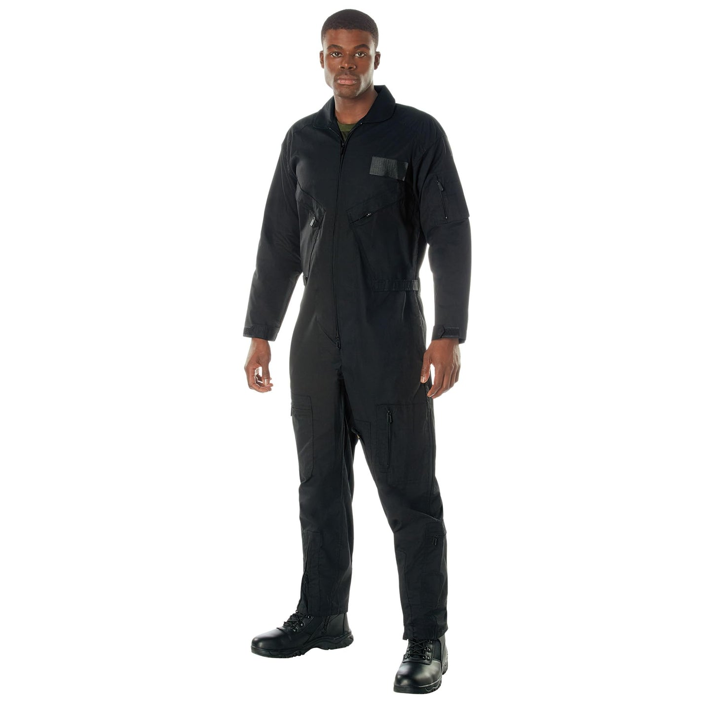Rothco Flight Coverall, Black, Large