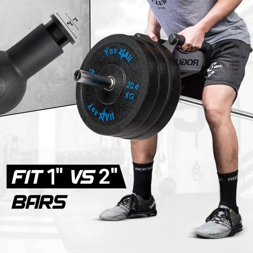 Yes4All Landmine Attachment for Barbell, Olympic Bar Base for Rows & Presses, Home Gym Exercise Equipment, Fits 2" Olympic Bars
