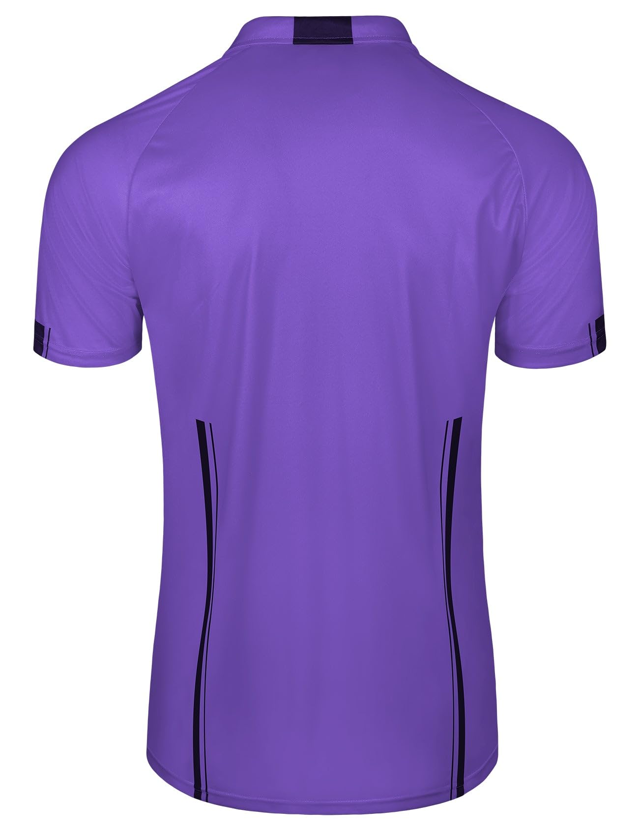 FitsT4 Sports Pro Soccer Referee Jersey Short Sleeve Ref Shirts Purple X-Small