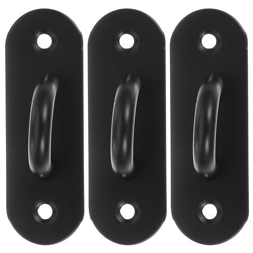 Happyyami Resistance Band Wall Anchor Kit 3pcs Ceiling Hooks Multi-Purpose Swing Hangers for Gym