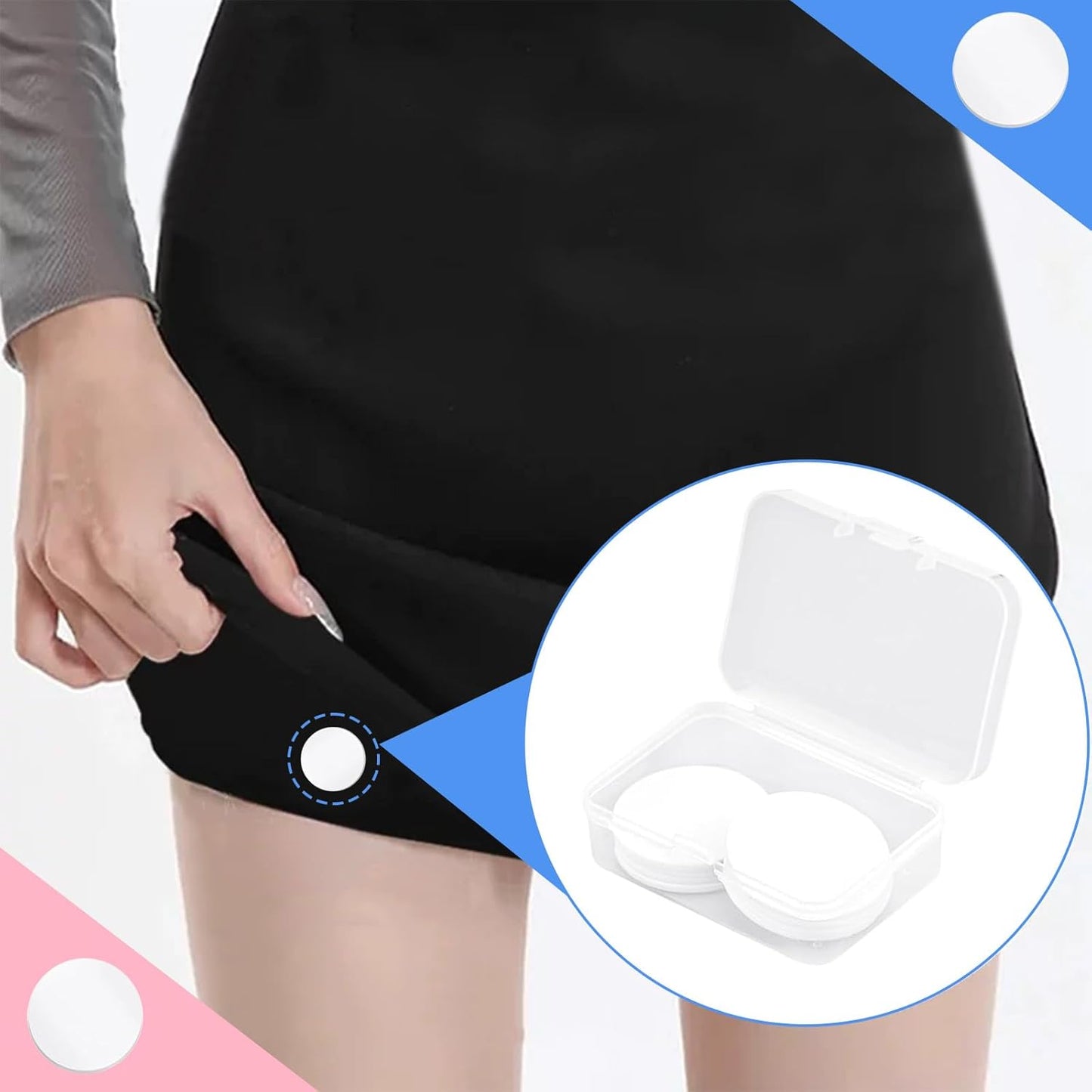 10pcs Reusable Dress Weights for Hem Adhesive Secure Skirts in Windy Outdoor Events Invisible Fabric Weights for Travelers