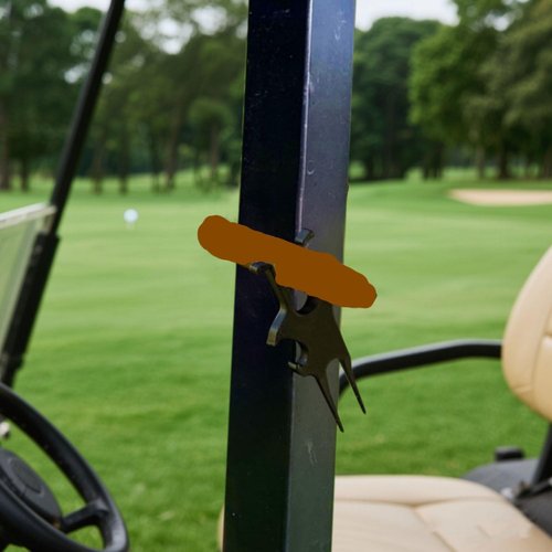 3-in-1 Magnetic Golf Tool for GolfCart,Golf Tool,Golf Divot Tool with Ball Marker,Beer Opener 2PC