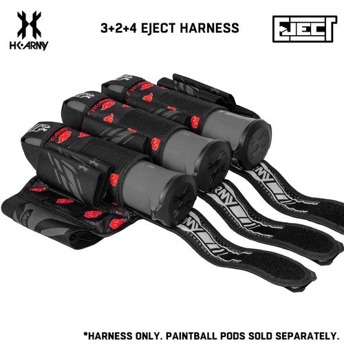 HK Army 3+2 Eject Paintball Harness Pod Pack - Devastation Kloud
