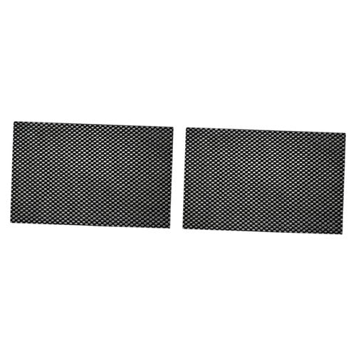 Colaxi 1 Pair Pilates Nonslip Mat for Women Men Portable Grippy Pad Anti Skid for Body Building Weight Training Fitness Workout Yoga, 30cmx20cm