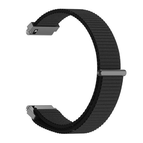 MorePro AIR2 20mm Replacement Band, Classic Wrist Strap, Adjustable & Durable Sport Replacement for AIR2 Fitness Trackers, Nylon Black