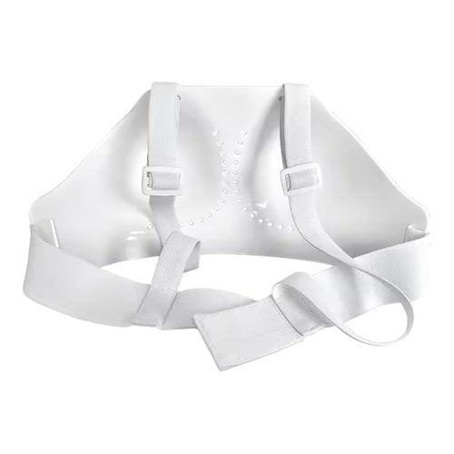 FENCING CLUB Fencing Chest Protector, Sports Chest Guard for Foil Epee Saber, Youth Child Adult, Men or Women Plastic Plastron (Women, Medium)