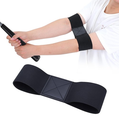 Giantree 2 PCS Golf Connection Band, Golf Swing Trainer Aid, Elastic Swing Correcting Trainer Band for Beginners Practice