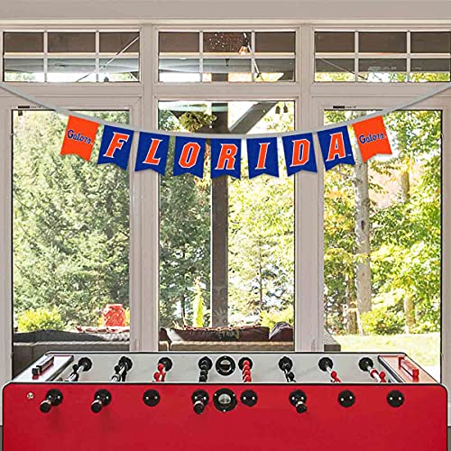 Florida Gators Banner String Pennant Flags - 8 Feet Indoor Outdoor Decor