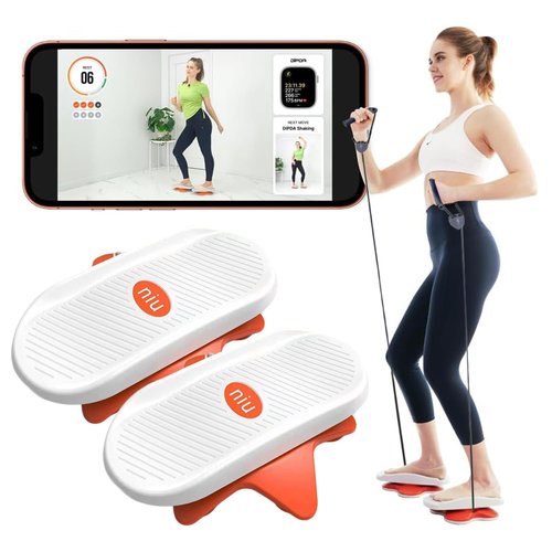 Ab Twister Board for Exercise Waist Twisting Disc with handle,Core Twister Exercise Board in Workout Home Gym Noiseless Balance Board Home Gym Exercise Equipment