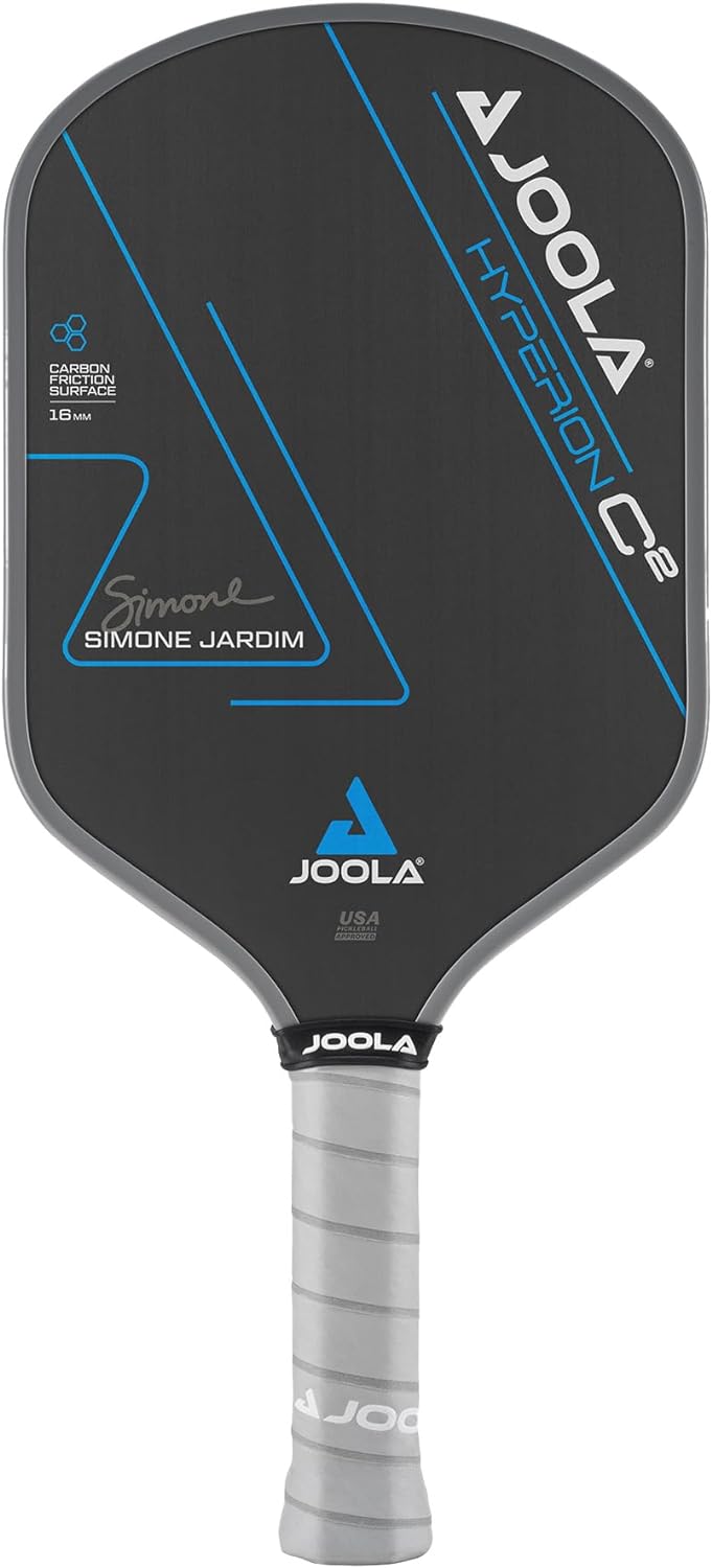 JOOLA Professional Pickleball Paddles – Charged Surface Technology for Power & Feel – Select Perseus or Hyperion Shape – Fully Encased Carbon Fiber – USAP Approved – Well Balanced w/Pop & Control