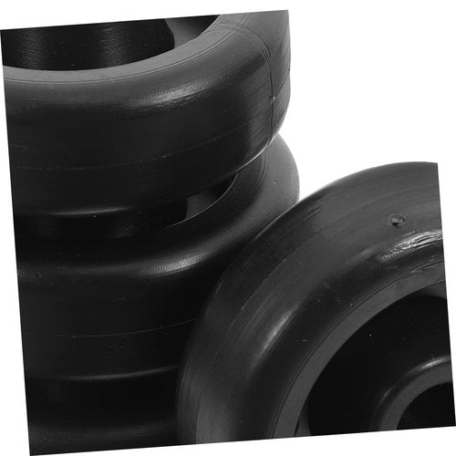 BCOATH 4pcs Replacement Wheels for Gym Equipment Wear-resistant System Wheels for Treadmills and Smooth Maneuverability Fitness Accessory