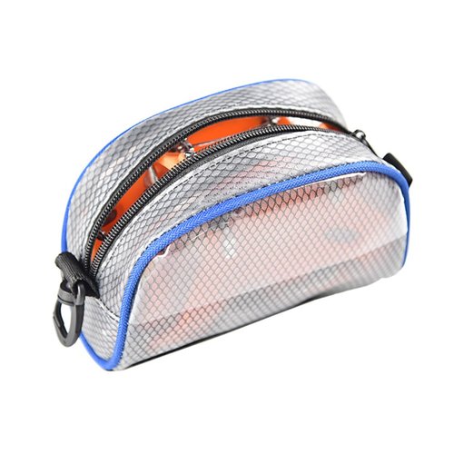 OHPHCALL Pvc Crampons Storage Bag Anti-slip Container for Travel Mountaineering Transparent Cosmetic Pouch with Zipper Versatile Organizer