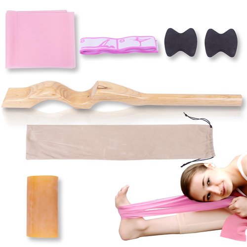Professional Wooden Ballet Foot Stretcher Set - Arch Enhancer and Toe Strengthener for Ballet Dancers, Gymnasts, Yoga Practitioners with Portable Bag- Ideal Dance Accessories Gift
