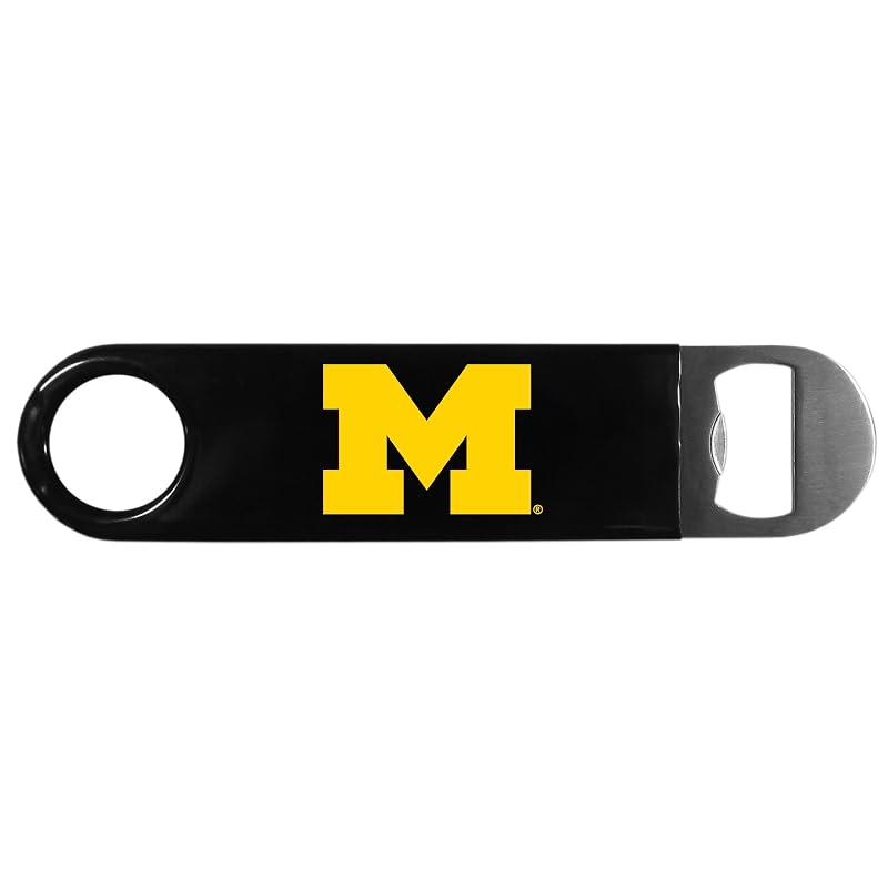 NCAA Long Neck Bottle Opener - Unisex, Michigan Wolverines Black