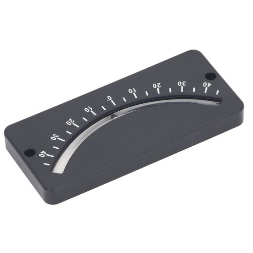 gernie Tube Clinometer, ‑40 to 40 Degree High Resolution Angle Inclinometer, Compact Portable Clear Reading ABS Marine Clinometer with Fixing Hole for Horizontal Micro Angle Measuring