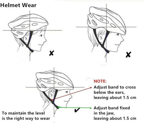 Adult Cycling Bike Helmet, Lightweight and Adjustable with Pads&Visor for Men and Women,Premium Quality Airflow Unisex Bike Helmet,Suggested Fit 57-62 cm (All Black)