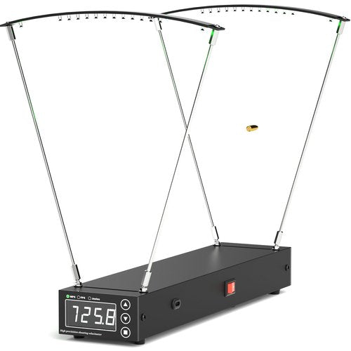 Ballistic Precision Chronograph, Slingshot Bullet Bow Velocity Speed Tester with MPS/FPS Joules Readings