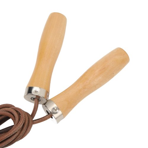 Skipping Rope, Wooden Handle Fitness Skipping Rope Exercise Skipping Rope for Fitness Workouts Fat Burning Exercises Boxing