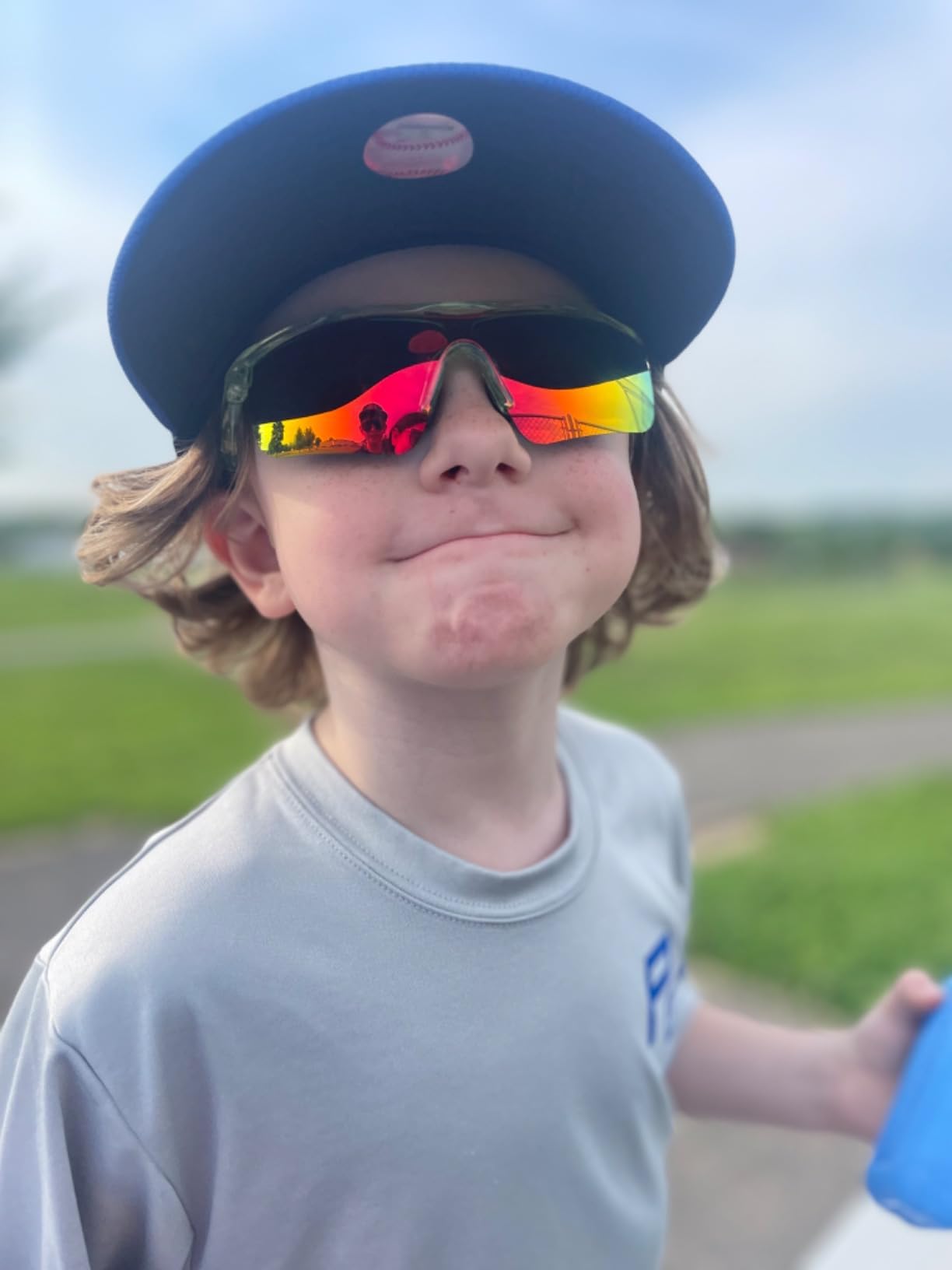 FEISEDY Kids Polarized Sports Sunglasses