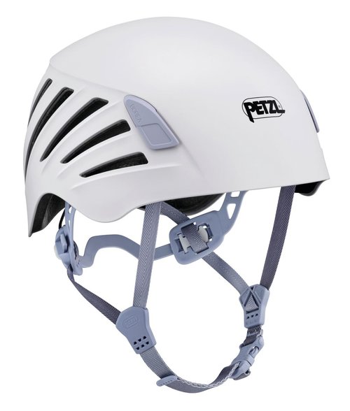 PETZL BOREA Women's Durable Helmet with TOP & Side Enhanced Protection, S/M, Lilac White