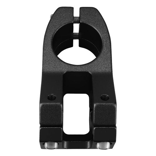 LUNJE Bike Stem, 31.8mm MTB Stem, 45mm Short Bike Stem, Sandblasted Matte Finish, CNC 6061-T6 Aluminum Alloy with Anodized Coating, Corrosion-Resistant for Mountain/Road/BMX Bikes (Black)