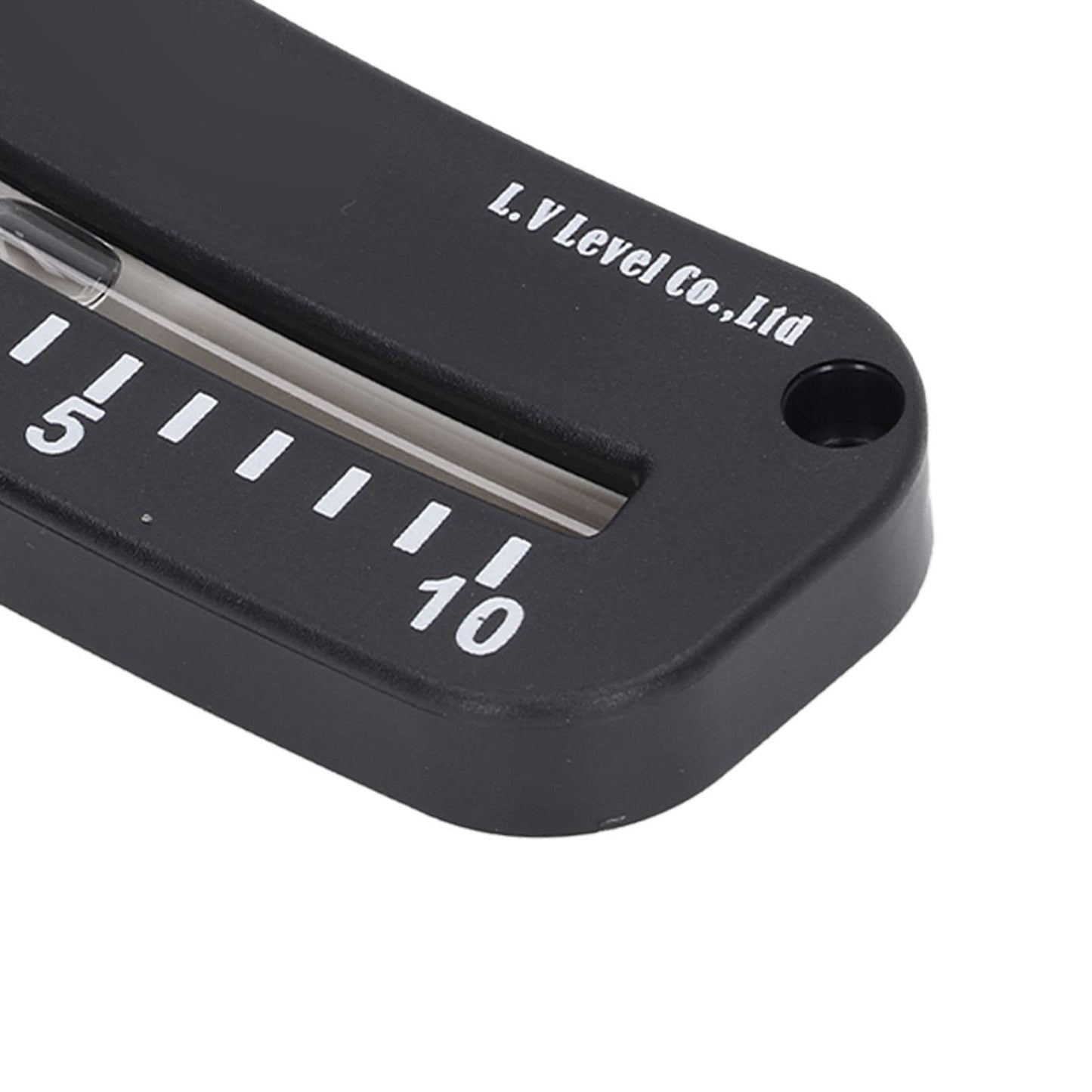 Inclinometer, Clear Scale Tube Clinometer Accurate Measurement ?10° to 0° to 10° Impact Stable for Boat