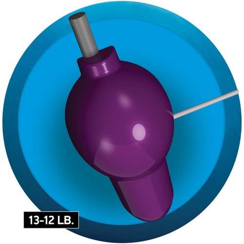 RADICAL Direct Hit Bowling Ball (15, Pounds)