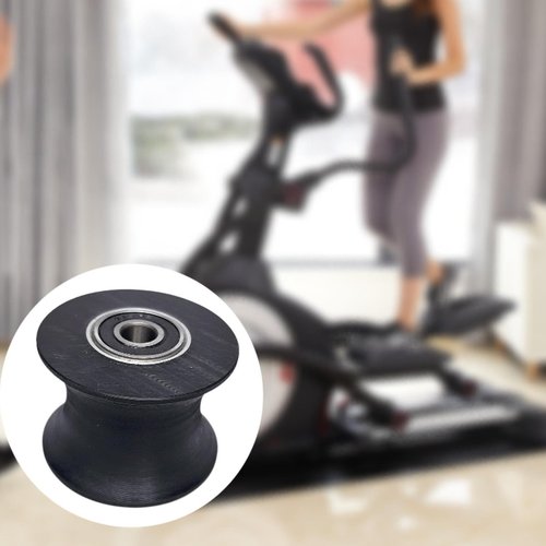 Aymzbd Elliptical Roller Wheel Equipment Accessories 7cmx5cm Repairing Tool Cable Machine Attachment Replacement for Women Adults