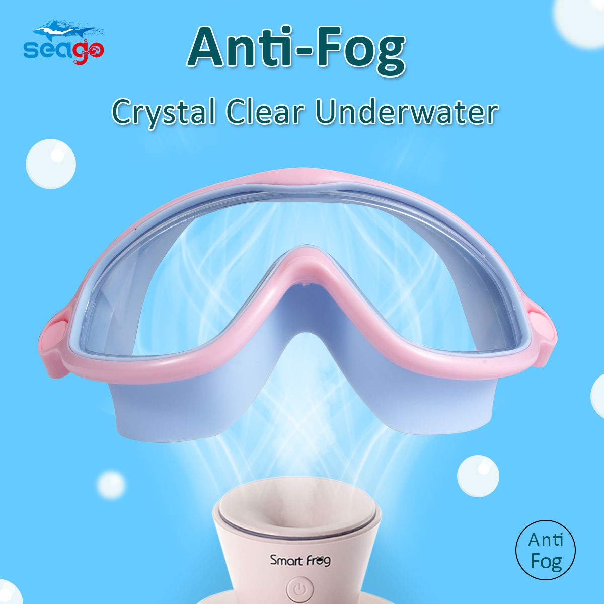 Kids Goggles for Swimming 2 Pack No Leaking Anti-Fog Outer Eye Fit with Wide View UV Protection Crystal Clear Watertight Swim Goggles with nose cover Suitable for Children Youth Boys Girls Age 3 to 14