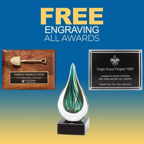 Same Day Awards Brown/Gold Outdoor Weatherproof Memorial/Rememberance/Grave Marker Plaque w/Stake - Optional Artwork/Symbols Available (Sizes: 4x6, 6x8 or 8x10 Inches) - Engraving Included (4x6 Inches)