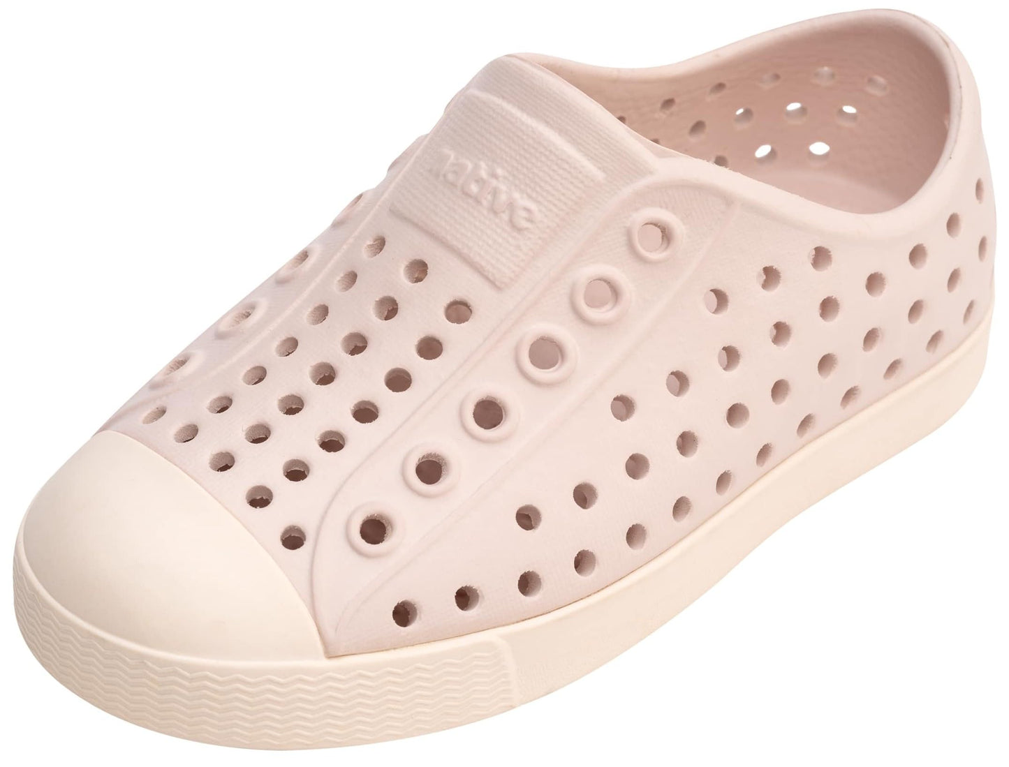 Native Shoes Unisex-Kids Jefferson Sneakers, Dust Pink/Lint Pink, 6 Toddler