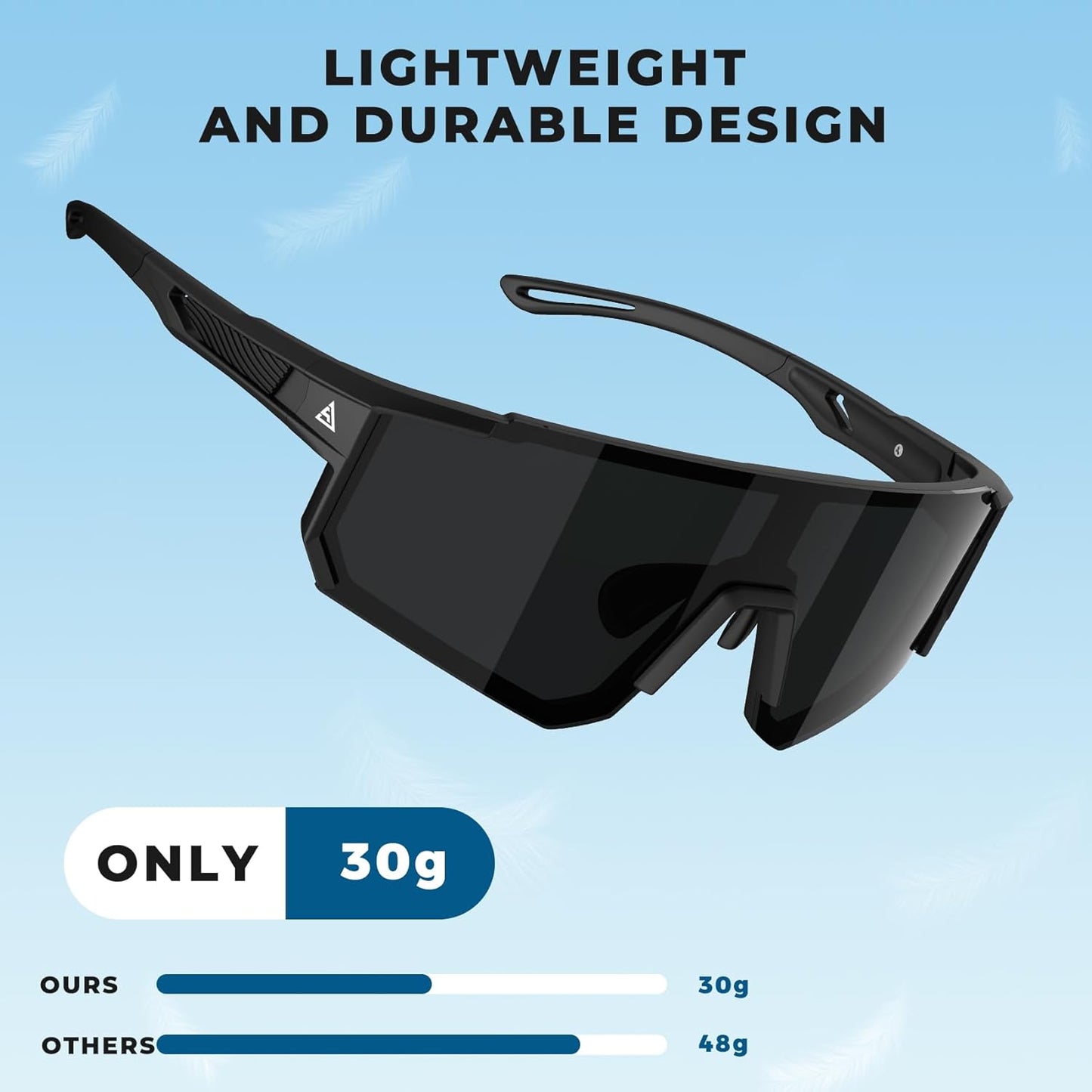 KALIYADI Sports Mens-Sunglasses Women Sunglasses-Men: Sun Glasses with UV400 for Golf Fishing Running Cycling