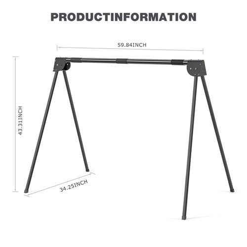 CXWXC 3 Bikes Stand Rack - Portable Bike Storage Parking Racks Indoor/Outdoor -Saddle Nose Bicycle Stand for Parking Mountain Road Hybrid Bike