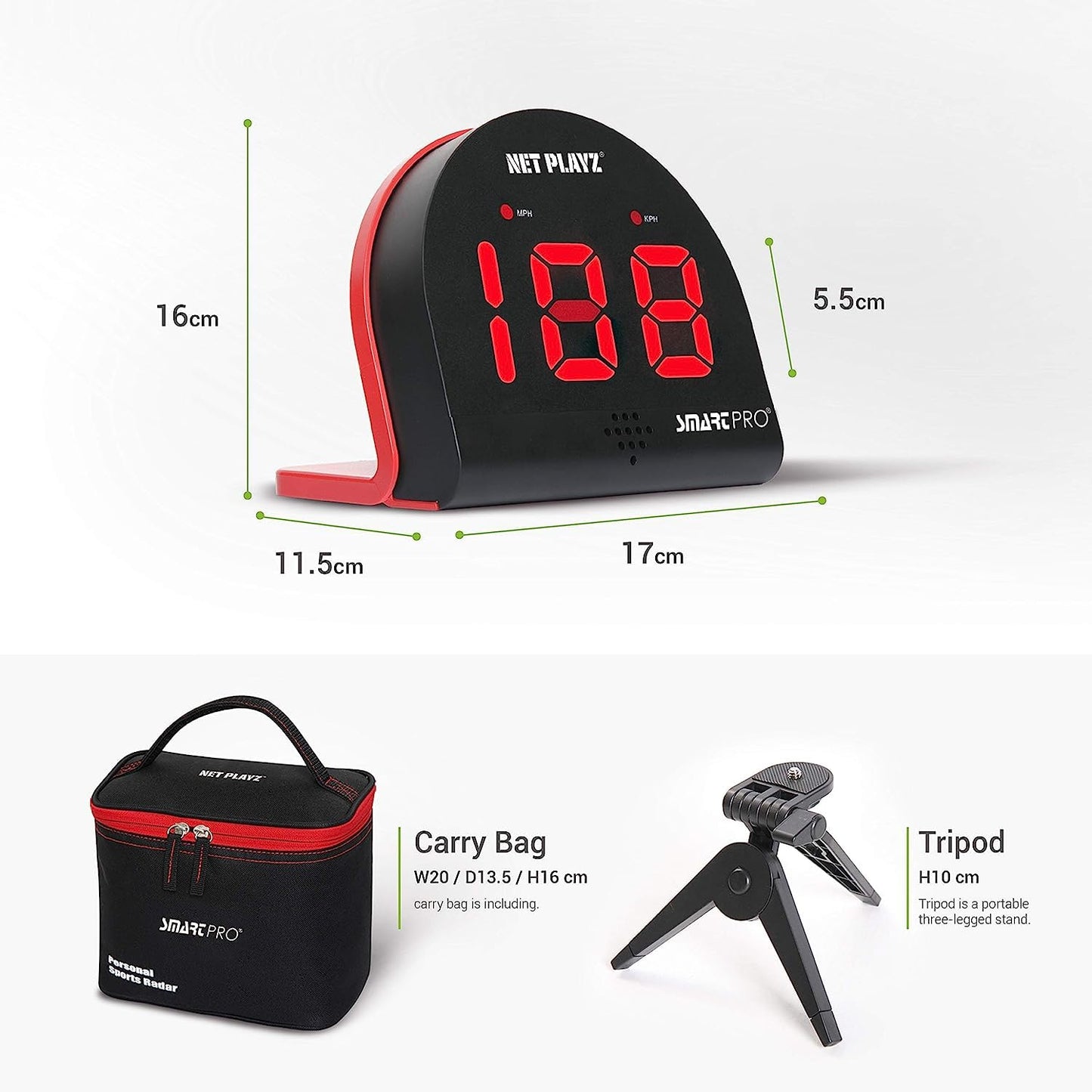 Softball Radars, Speed Sensors Training Equipment (Hands-Free Radar Guns, Pitching Speed Guns | Softball Gifts, High-Tech Gadget & Gear for Softball Players