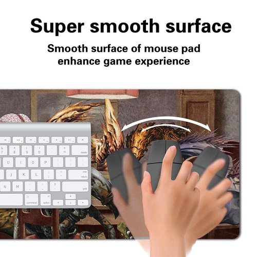 Board Game TCG Playmat Table Mats Games Size 60X35 cm Mousepad Compatible for MTG RPG CCG Trading Card Game Play mats (SLIVERS-Playing-Poker)
