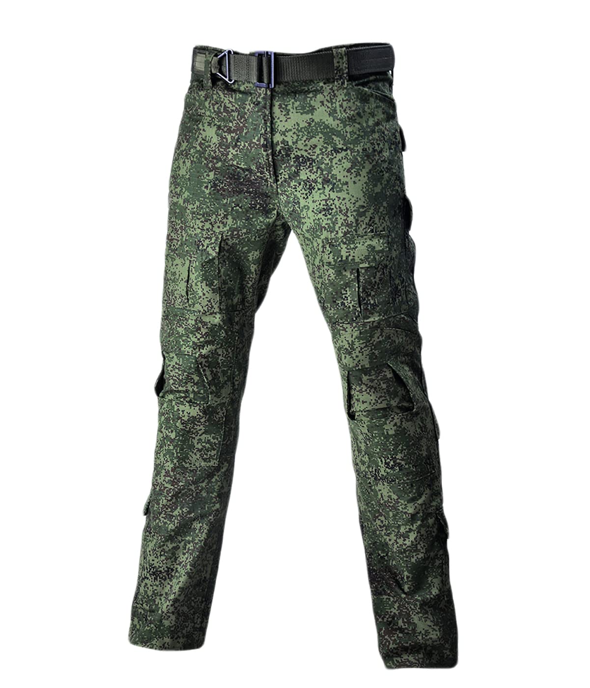 HARGLESMAN Combat Clothes Suits Russian Camo with Elbow Knee Pads for Men Tactical Shirts Trousers for Work Training Hunting Military Airsoft Paintball Uniform Sets Apparel Gear Russian Camo M