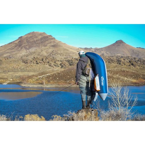 OUTCAST SPORTING GEAR Fish Cat 5 Max Fishing Outdoor Recreation Vinyl Boston 300 Lbs U-Boat Shape Float Tube